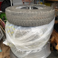冬タイヤ　アルミ付145.80R13の画像