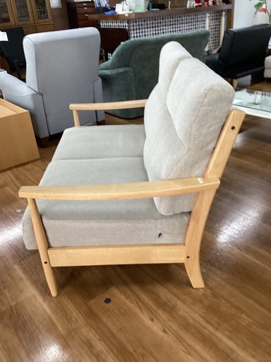 二人掛けソファー【町田市再生家具】　252516