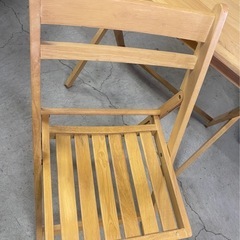 デスクとチェア　Folding Desk/Chair Sweet2 ML-LBR-003の画像