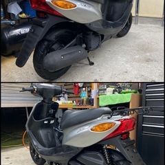 YAMAHA JOG ジョグ　SA55J 2015年モデル　ヤマハ　4スト　実動　書類付き　走る止まる曲がるOK 軽整備済み🔧　原付　スクーター　通勤　通学などにも✨の画像