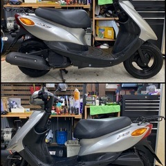 YAMAHA JOG ジョグ　SA55J 2015年モデル　ヤマハ　4スト　実動　書類付き　走る止まる曲がるOK 軽整備済み🔧　原付　スクーター　通勤　通学などにも✨の画像