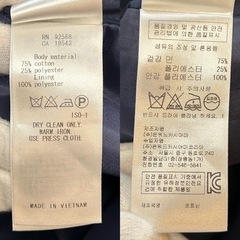 23区トレンチコートスプリングコートステインカラーコートアウター冬服秋服春服NAVYネイビー紺色系ダークブルー青色系表示サイズ38肩幅約38センチ身幅約59センチ 袖丈約40センチ着丈約70センチレディースlady's LADYS女性用婦人ウィメンズwomenの画像