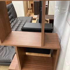 リユースマン倉敷、シェルフ、ブラウン、棚、収納の画像