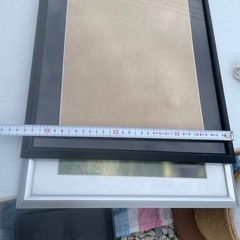 アルミ額縁　　2個セット の画像