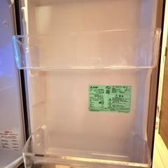 三菱電機冷蔵庫146L&電子レンジの画像