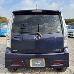 【支払総額14.8万円】激安ムーヴカスタムRSターボ 後期型 車検付き！機関良好 内外装良好 AA評価4点修復歴無し Bluetooth バックカメラの画像
