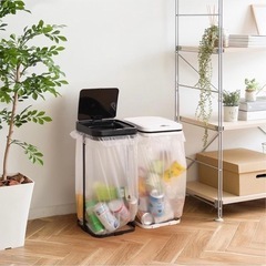 2つセット　自動センサー　ゴミ袋ホルダー　自動開閉　ごみばの画像