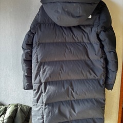 メンズ　M ノースフェイス　ロングダウン　ブラックの画像