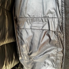 メンズ　M ノースフェイス　ロングダウン　ブラックの画像