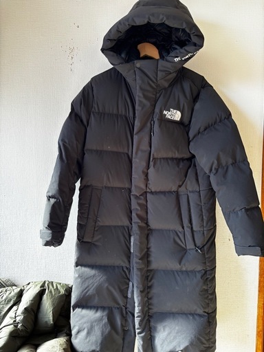 メンズ　M ノースフェイス　ロングダウン　ブラック