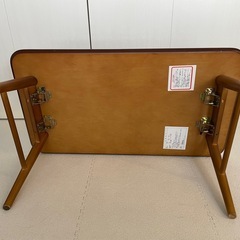 木製　ちゃぶ台　ローテーブル　座卓　折りたたみの画像