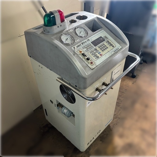 【通電確認済み】フロンガスクリーニング装置／RSA-10／ヤマダコーポレーション／フロンガス回収／カーエアコン／回収／充填