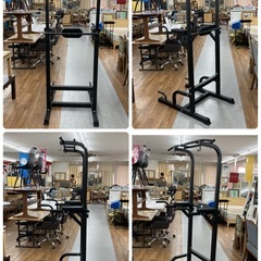 S179 ⭐ STEADY 懸垂マシン 耐荷重150kg 懸垂 ぶら下がり健康器 健康器具 チンニングスタンド 懸垂器具 懸垂スタンド USED 綺麗の画像