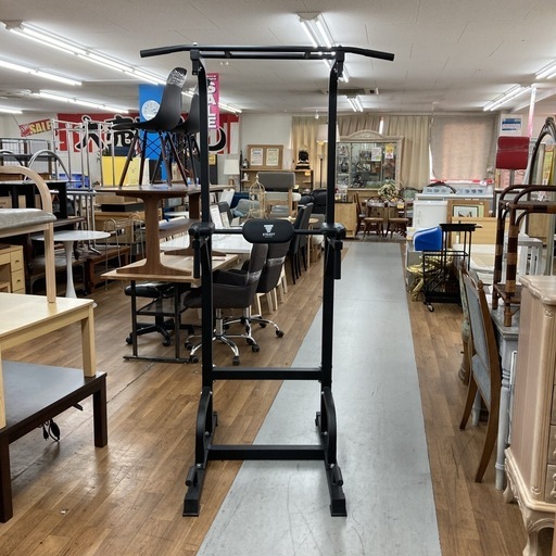 S179 ⭐ STEADY 懸垂マシン 耐荷重150kg 懸垂 ぶら下がり健康器 健康器具 チンニングスタンド 懸垂器具 懸垂スタンド USED 綺麗