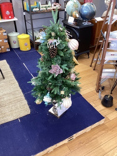 【トレファクマーケット久喜店】ツリーオーナメントセット　高さ120cm