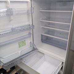 【左開き】4ドア冷凍冷蔵庫 AQUA ｱｸｱ AQR-36KL(S) 355L 2021年製：シルバーの画像