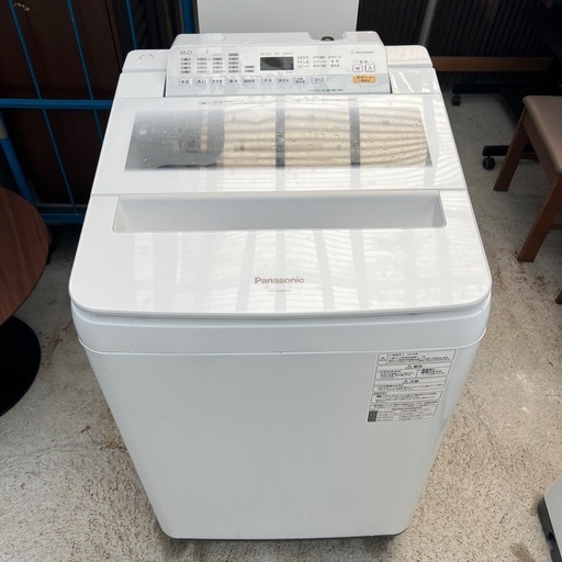 Panasonic 洗濯機　8kg 2019年製