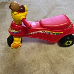 【お譲り先決定】アンパンマン  三輪車　の画像