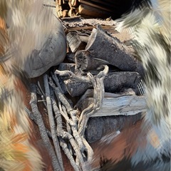 薪 廃材
の画像