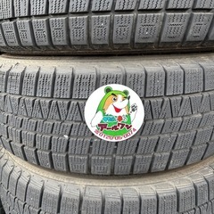 🚗【スタッドレスタイヤ】ヤリス/アクア/フィットアルミホイール付 ⑧【年末まで休まず営業！】の画像