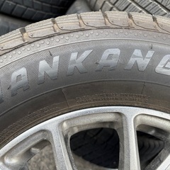 🚗【スタッドレスタイヤ】ヤリス/アクア/フィットアルミホイール付 ⑧【年末まで休まず営業！】の画像