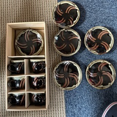益子焼　コーヒーカップ＆ソーサー　6客セットの画像