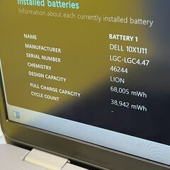 JC0957　良品 32GB 512GB デル Precision 3551 ノートPC　大容量　大画面　高性能の画像