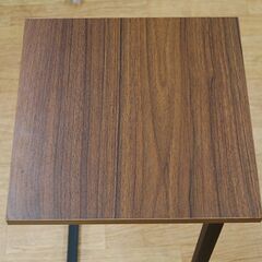 ①コの字型 サイドテーブル 幅29×奥行29×高さ53cm コーヒーテーブル ソファテーブル 札幌市 清田区 平岡の画像