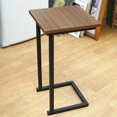 ①コの字型 サイドテーブル 幅29×奥行29×高さ53cm コーヒーテーブル ソファテーブル 札幌市 清田区 平岡の画像