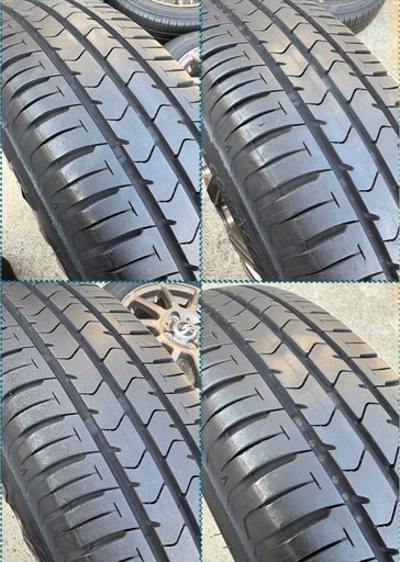 「商談中」155/65R14 中古タイヤホイール4本