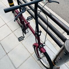 折りたたみ自転車　16インチの画像