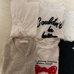 Tシャツ、セーターまとめて6点の画像