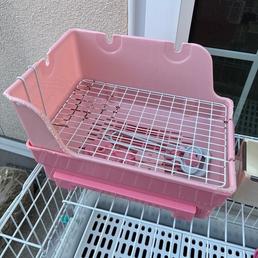 小動物　ゲージ　うさぎ等　付属品セット