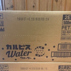 カルピスウォーター500ml 2ケース 48本 1本あたり83.3円の画像