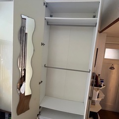 大型玄関収納　下駄箱　クローゼット　IKEA 中古品の画像