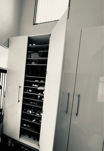 大型玄関収納　下駄箱　クローゼット　IKEA 中古品