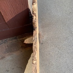 天然耳付き板 DIY素材 飾り台 レジン用にの画像