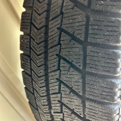 155/65R14 スタッドレスタイヤ軽四用　4本セット中古の画像