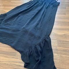 オリーブデオリーブ　重ね着ワンピース　ブラック　Mの画像