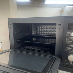 リサイクルショップどりーむ天保山店　No5083 電子オーブンレンジ　山善　2023年製　高年式🎵　美品🎵　角皿あり　フラットタイプで便利♪の画像