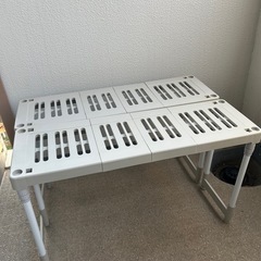 押入れ収納 収納 ラック 伸縮の画像