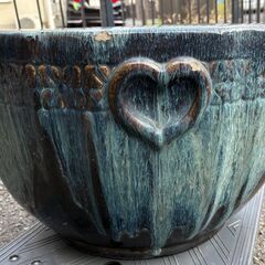 大型 火鉢 直径55cm 灰、五徳付の画像