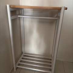 ペット用ハンガーラック　ハンガー付きの画像