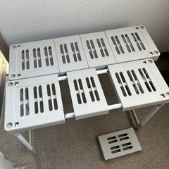 押入れ収納 収納 ラック 伸縮の画像