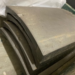 三州瓦 のし瓦 銀いぶし の画像