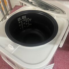 リサイクルショップどりーむ天保山店　No5089 炊飯器　2021年製　ニトリ　3合炊き　状態良好🎵の画像