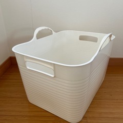 取って付き収納ケース　ホワイトの画像