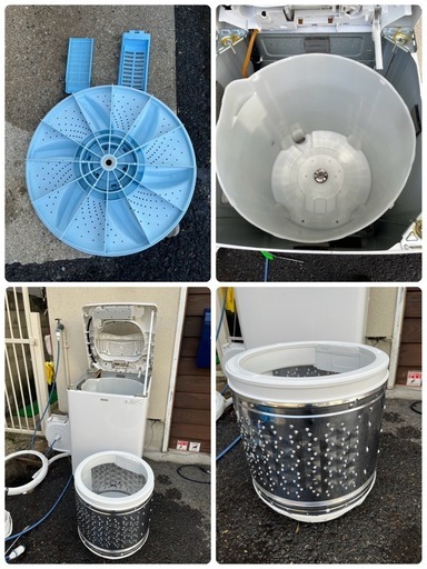 分解清掃済み 洗濯機 5kg