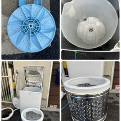 分解清掃済み 洗濯機 5kgの画像