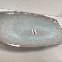 和食器 大皿 角皿 未使用 笑和 刺身皿 焼き魚皿 盛り付け皿 食器 料理皿 業務用 家庭用  プレート 食卓 シンプル 和モダン 251202-14Aの画像